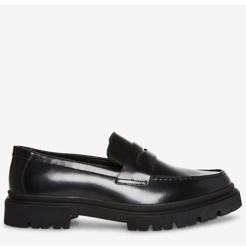 Madden Girl Black Loafers